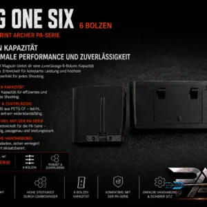 MAG ONE SIX Magazin | Print Archer PA-Serie | 6 Bolzen