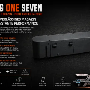 MAG ONE SEVEN Magazin | Print Archer PA-Serie | 5 Bolzen